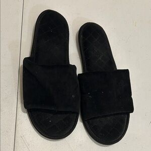 Secret Treasures Black Cloud Pattern Sandals